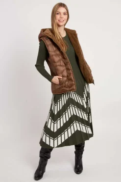 Fashion Veste reversible sans manches ELEKTRA Les Manteaux, Vestes & Doudounes