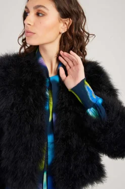 Cheap Veste unie en plume LINETTE Les Manteaux, Vestes & Doudounes