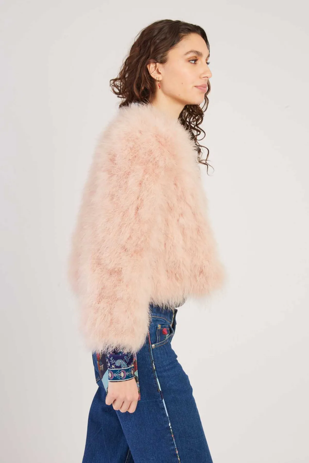 Cheap Veste unie en plume LINETTE Les Manteaux, Vestes & Doudounes