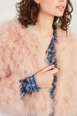 Cheap Veste unie en plume LINETTE Les Manteaux, Vestes & Doudounes